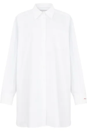 Maison Margiela Drop-shoulder cotton shirt