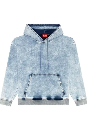 Diesel D-Um-Rib denim hoodie