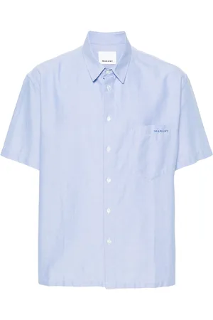 Isabel Marant Iggy logo-embroidered shirt