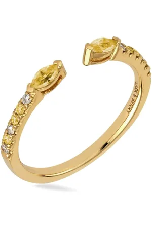 Lark & Berry 14kt yellow Veto sapphire stackable ring