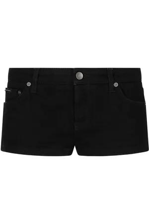 Dolce & Gabbana Mid-rise denim shorts