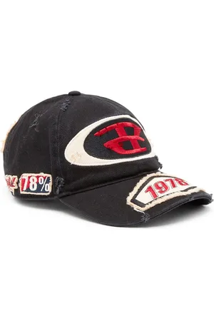 Diesel C-Braff distressed-effect cap