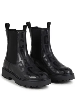 Marc Jacobs Monogram-print leather ankle boots