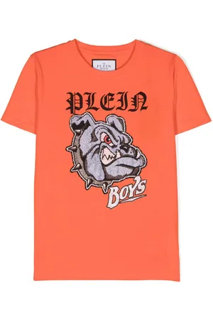 Philipp Plein Crystal-embellished cotton T-shirt
