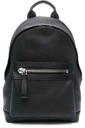 Tom Ford Zip-pocket leather backpack