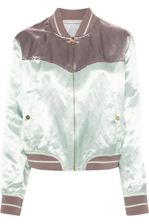 Palm Angels Embroidered-logo bomber jacket