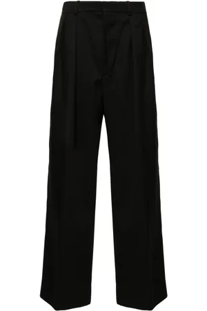 WARDROBE.NYC Low-waisted tailored trousers