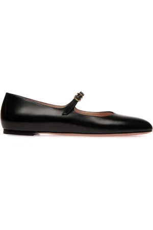 Bally Brushed leather mary-jane shoes