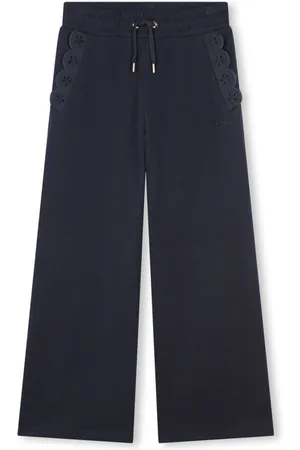 Chloé Drawstring cotton track pants