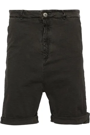 POÈME BOHÉMIEN Mid-rise drop-crotch shorts