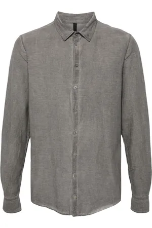 POÈME BOHÉMIEN Classic-collar buttoned shirt