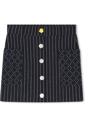 Kenzo Striped high-waist skirt