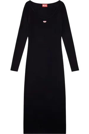 Diesel D-Ballet-D ribbed maxi dress
