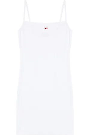 Diesel D-Hopy-D logo-appliqué mini dress