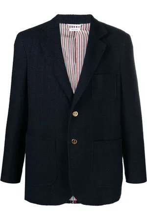Thom Browne Tweed single-breasted blazer