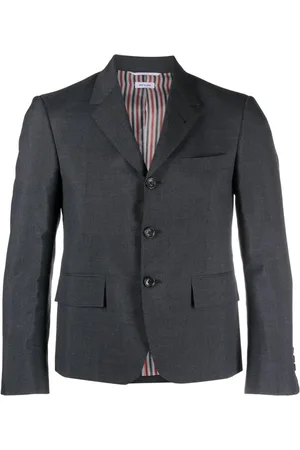 Thom Browne Single-breasted wool blend blazer