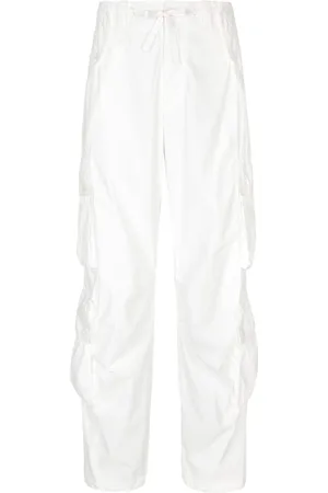 Dolce & Gabbana Drawstring-waist poplin cargo pants