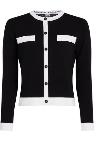 Karl Lagerfeld Contrasting-trim cardigan