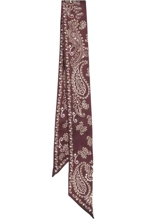 Golden Goose Paisley-print silk scarf