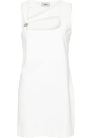 COPERNI Cut-out twill minidress