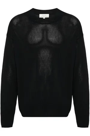 STUDIO NICHOLSON Fine-knit crew-neck jumper