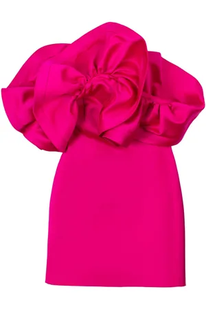 AZ FACTORY Ruffle-detail off-shoulder dress
