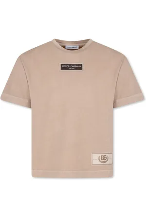 Dolce & Gabbana Logo patch crew neck T-shirt