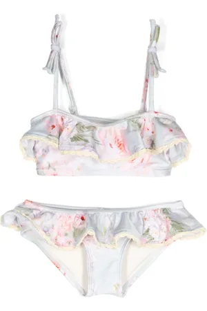 ZIMMERMANN Halliday floral-print bikini
