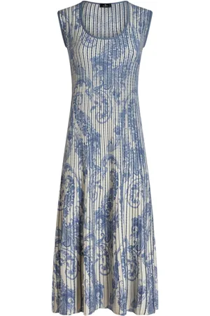 Etro Paisley-print midi dress