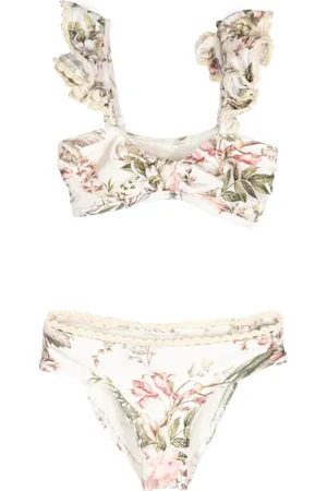 ZIMMERMANN Waverly floral-print bikini