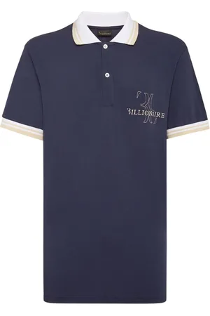 BILLIONAIRE Logo-embroidered cotton polo shirt