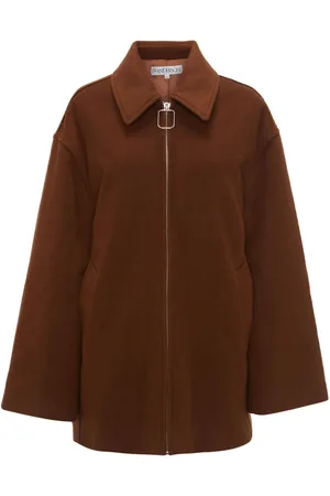 J.W.Anderson Logo-appliqué short coat