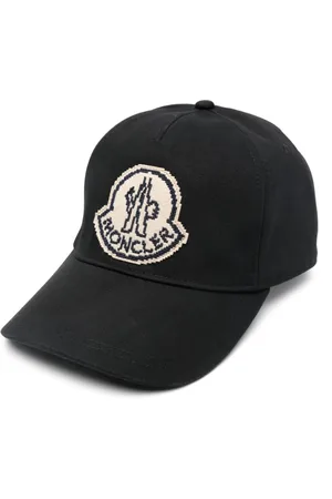 Moncler Logo-appliqué cotton cap
