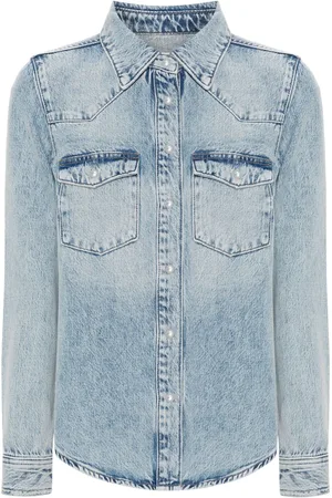 Frame Heritage washed-denim shirt