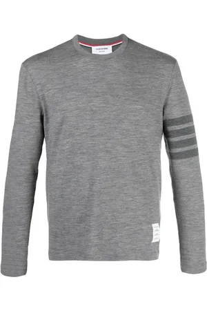 Thom Browne 4-Bar stretch-wool T-shirt