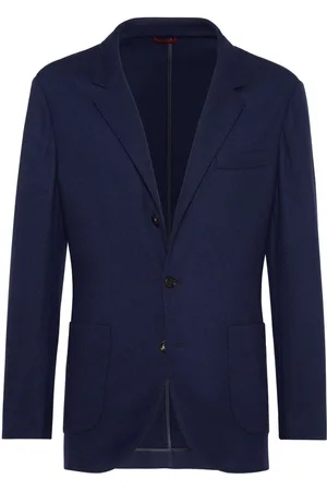 Brunello Cucinelli Single-breasted cashmere blazer