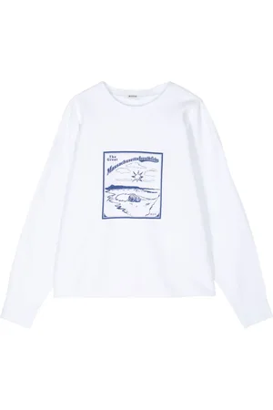 BODE Graphic-print cotton sweatshirt