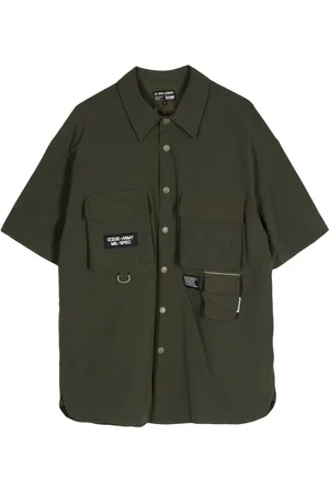 Izzue Army-style button-up shirt