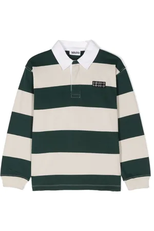 Molo Relz striped polo shirt