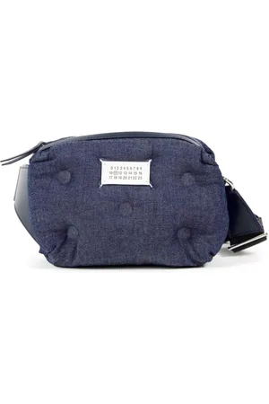 Maison Margiela Glam Slam denim camera bag