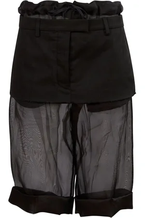 Maison Margiela Deconstructed layered midi skirt
