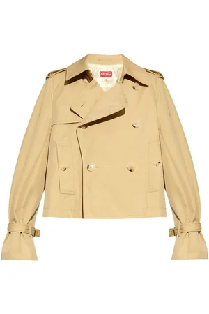 Kenzo Double-breasted flared-sleeve jacket