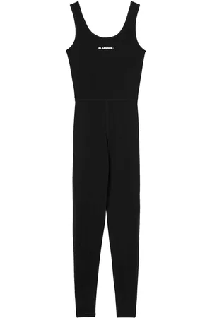 Jil Sander Logo-print sleeveless jumpsuit