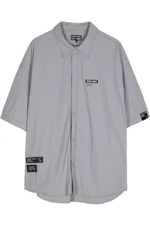Izzue Logo-patch short-sleeve shirt