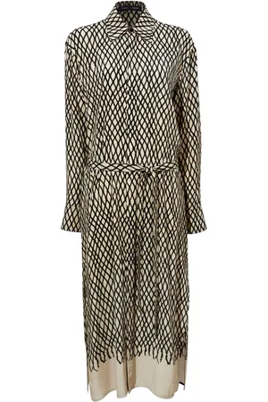 Proenza Schouler Bailey abstract-print midi dress