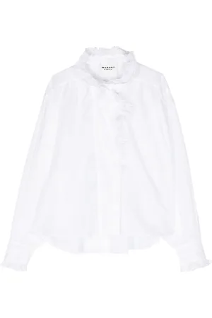 Marant Etoile Pamiala ruffle-trim blouse