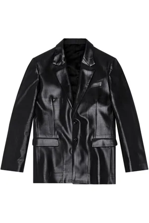 Diesel J-Stanley coated-finish blazer