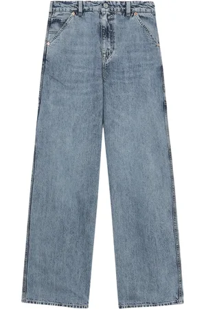 OUR LEGACY High-rise wide-leg jeans