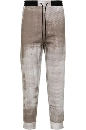 HUGO BOSS Abstract-pattern track pants