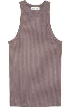ANINE BING Eva ribbed tank top